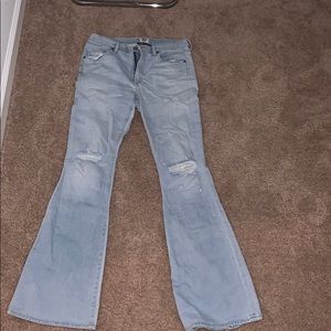 Distressed flares
